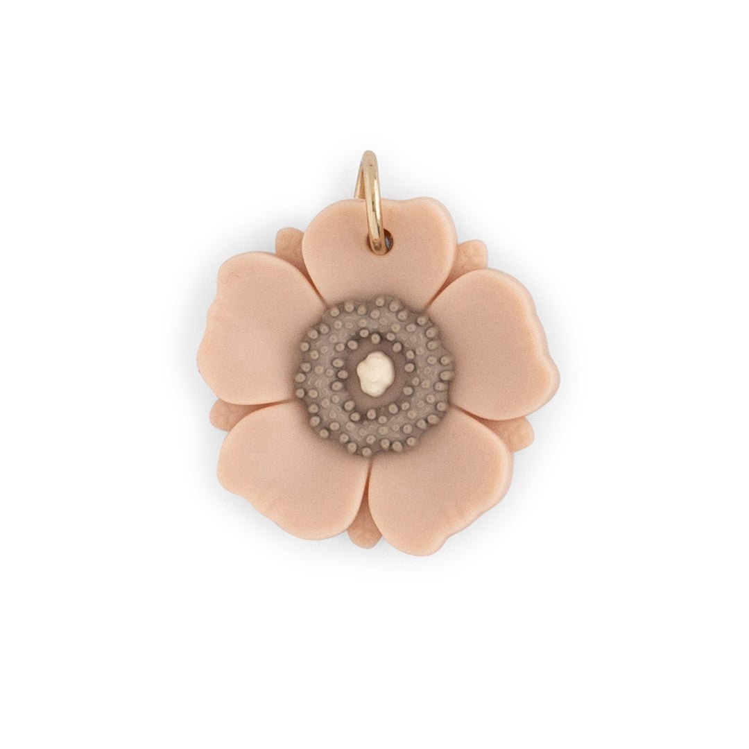 Silicone Charms Poppies Blush from Cara & Co Craft Supply