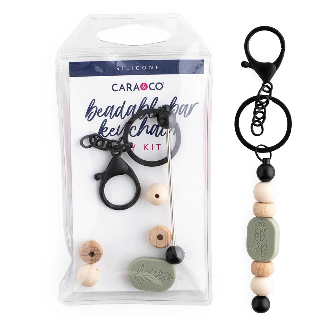 Beadable Bar Keychain DIY Kits – Cara & Co.