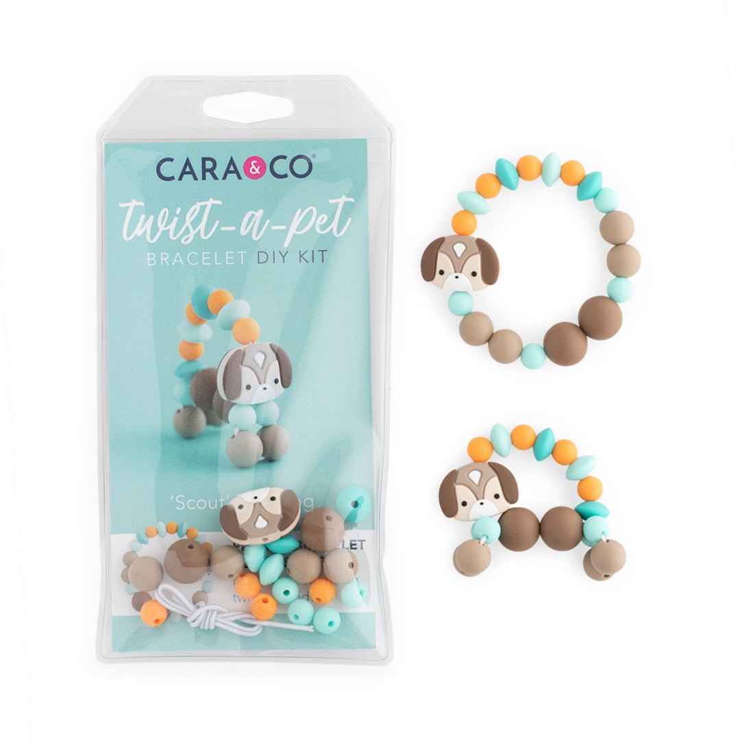 Silicone DIY Kits Scout the Dog from Cara & Co Craft Supply