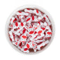 Silicone Focal Beads Ballerina Bunnies Bright Red from Cara & Co Craft Supply