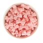 Silicone Focal Beads Bows Soft Pink from Cara & Co Craft Supply