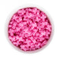 Silicone Focal Beads Crosses Cotton Candy Pink from Cara & Co Craft Supply