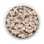 Silicone Focal Beads Crosses Ivory from Cara & Co Craft Supply