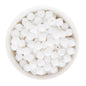 Silicone Focal Beads Diamonds White from Cara & Co Craft Supply