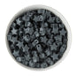 Silicone Focal Beads Mini Stars Grey from Cara & Co Craft Supply