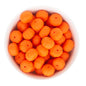 Silicone Focal Beads Pumpkins Tangerine Orange from Cara & Co Craft Supply