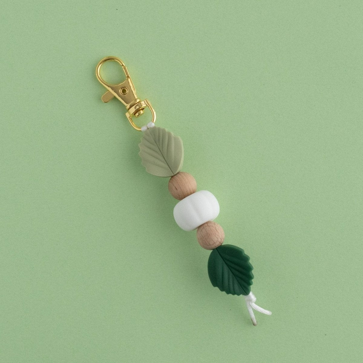 Shop the Image Pumpkin Leaves Keychain from Cara & Co Craft Supply