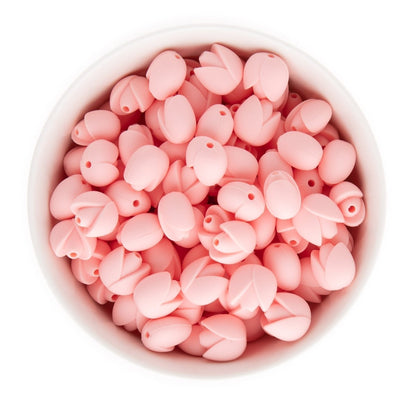 Silicone Focal Beads Tulips Soft Pink from Cara & Co Craft Supply