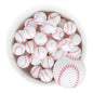 Silicone Print Beads Sports 19mm from Cara & Co Craft Supply