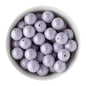 Silicone Round Beads 19mm Opal Lilac from Cara & Co Craft Supply