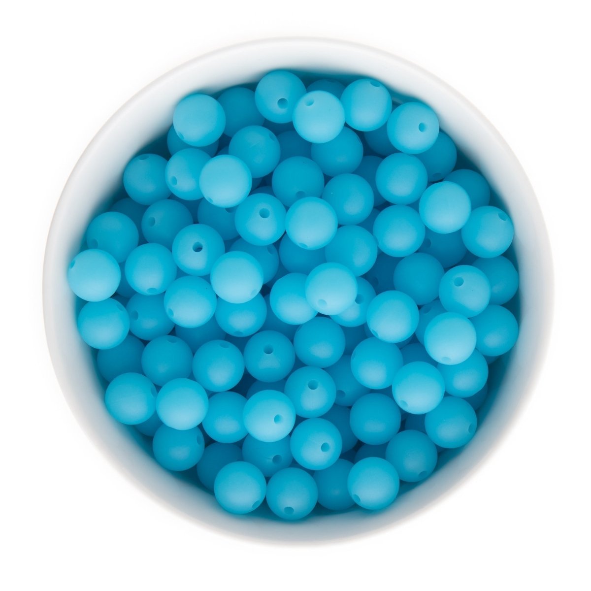 Silicone Round Beads Glow in the Dark Rounds 12mm from Cara & Co Craft Supply