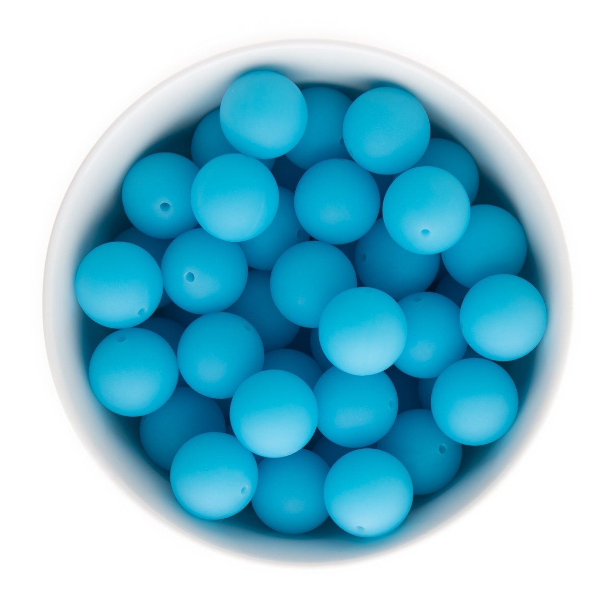 Silicone Round Beads Glow in the Dark Rounds 19mm from Cara & Co Craft Supply