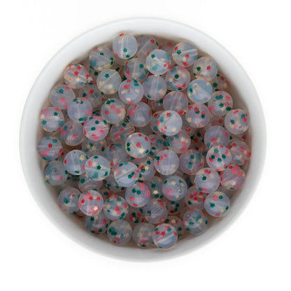 Silicone Round Beads Sprinkle Rounds 12mm from Cara & Co Craft Supply