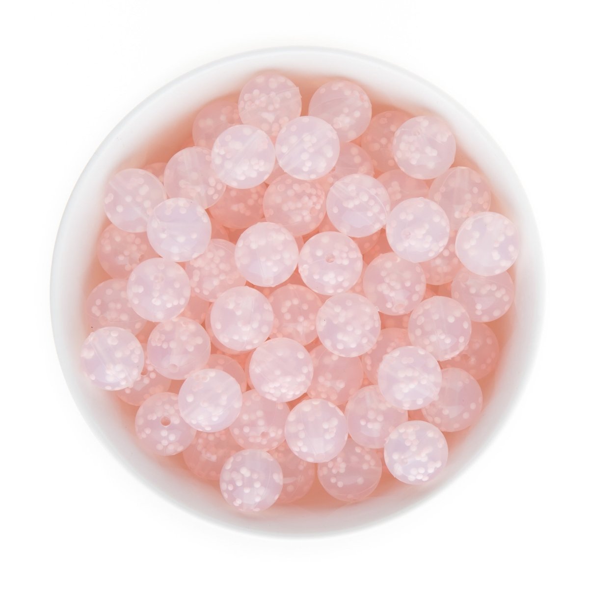 Silicone Round Beads Sprinkle Rounds 15mm from Cara & Co Craft Supply