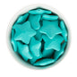 Silicone Shape Beads Faceted Stars Turquoise from Cara & Co Craft Supply