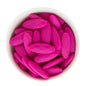 Silicone Shape Beads Marquise Fuchsia from Cara & Co Craft Supply