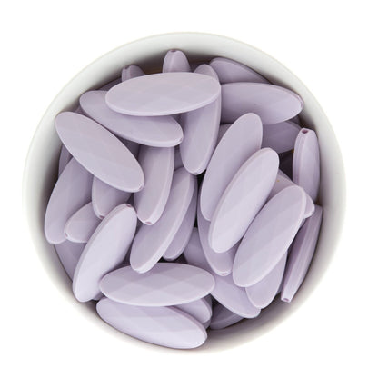 Silicone Shape Beads Marquise Lilac from Cara & Co Craft Supply