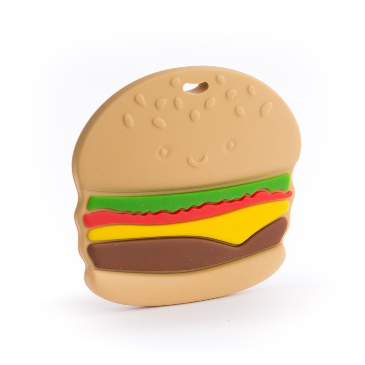 Silicone Teethers and Pendants Hamburgers from Cara & Co Craft Supply