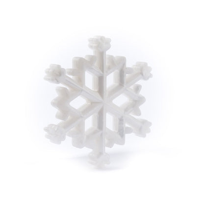 Silicone Teethers and Pendants Snowflakes Pearl from Cara & Co Craft Supply