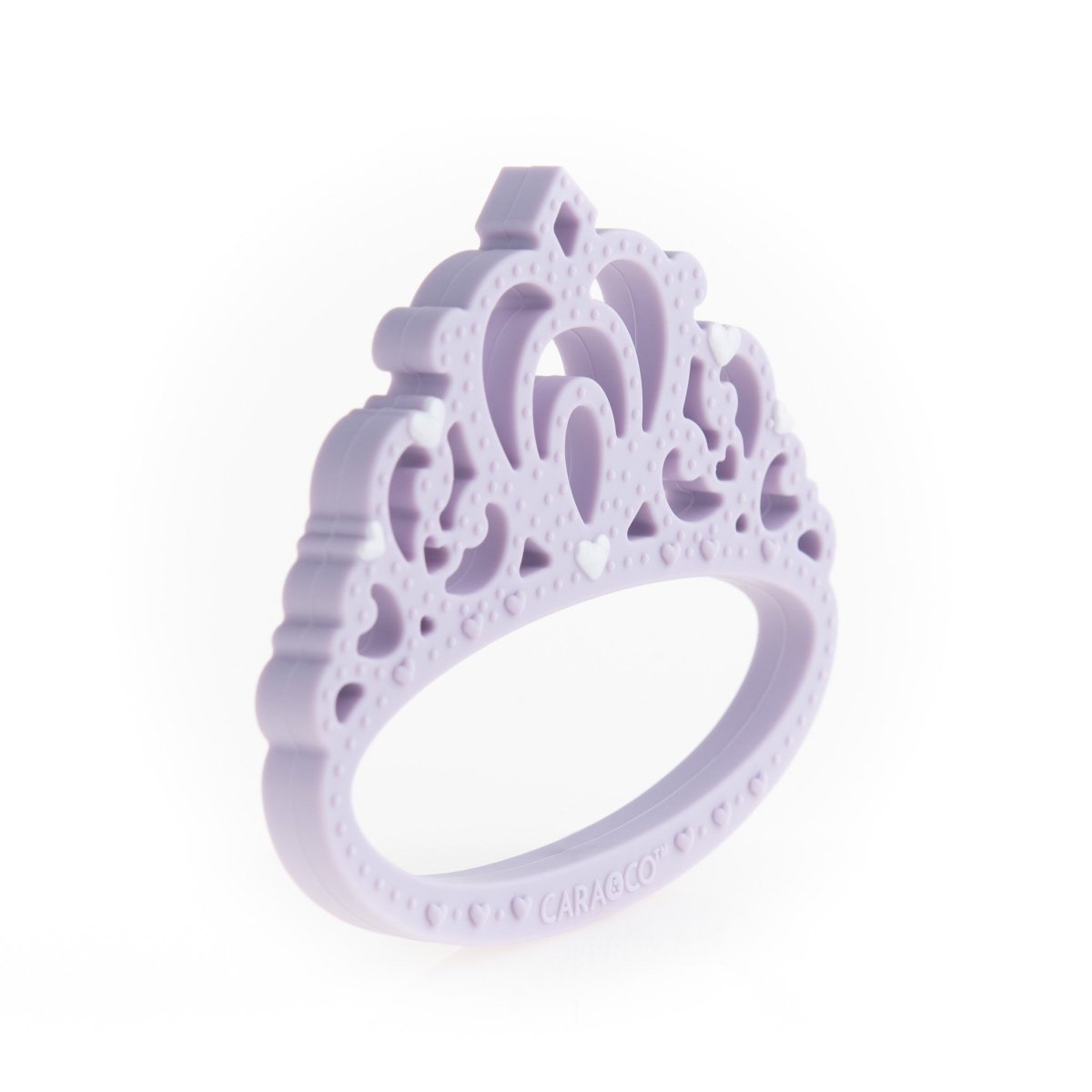 Silicone Teethers and Pendants Tiaras Lilac from Cara & Co Craft Supply