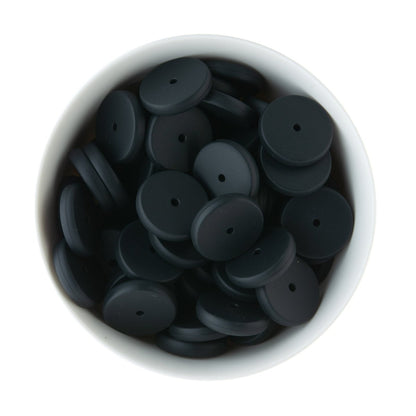 Spacer Beads Coins Black from Cara & Co Craft Supply