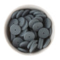 Spacer Beads Coins Grey from Cara & Co Craft Supply