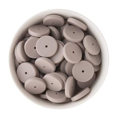 Spacer Beads Coins Mellow Mocha from Cara & Co Craft Supply