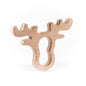 Wood Rings & Pendants Large - Beech Wood Antler from Cara & Co Craft Supply