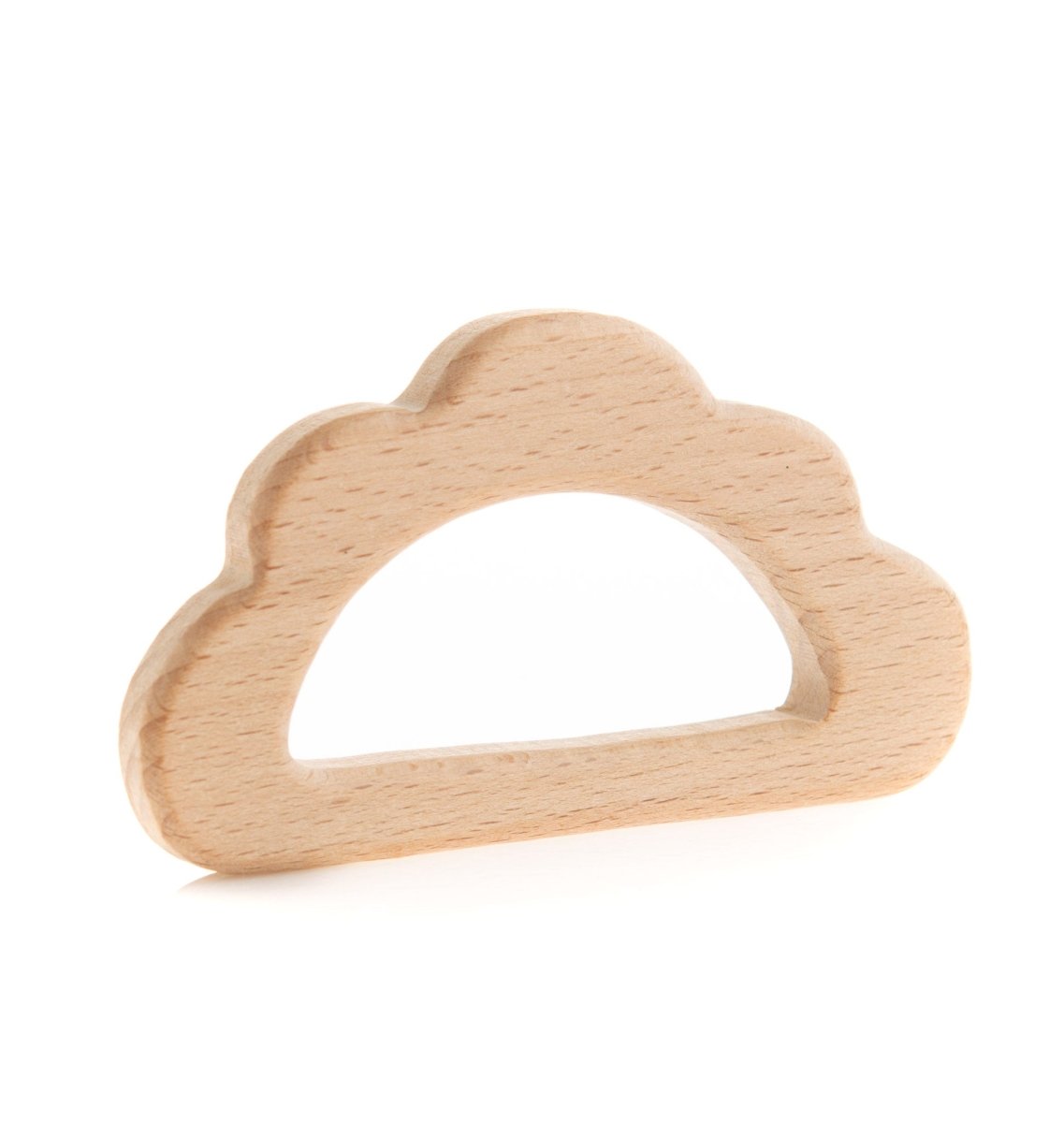 Wood Rings & Pendants Large - Beech Wood Cloud from Cara & Co Craft Supply