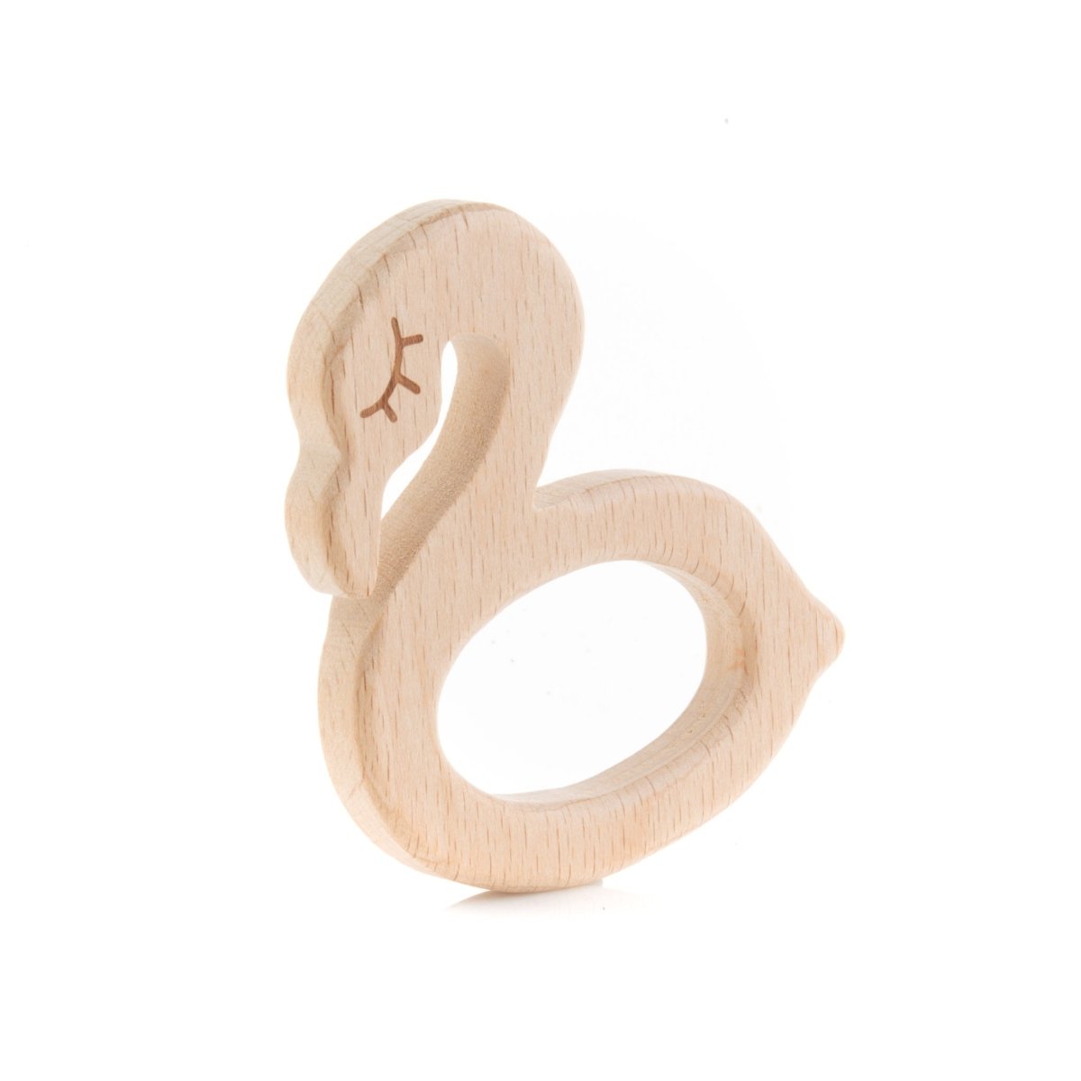 Wood Rings & Pendants Large - Beech Wood Flamingo from Cara & Co Craft Supply