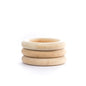 Wood Rings & Pendants Maple Wood 3" from Cara & Co Craft Supply