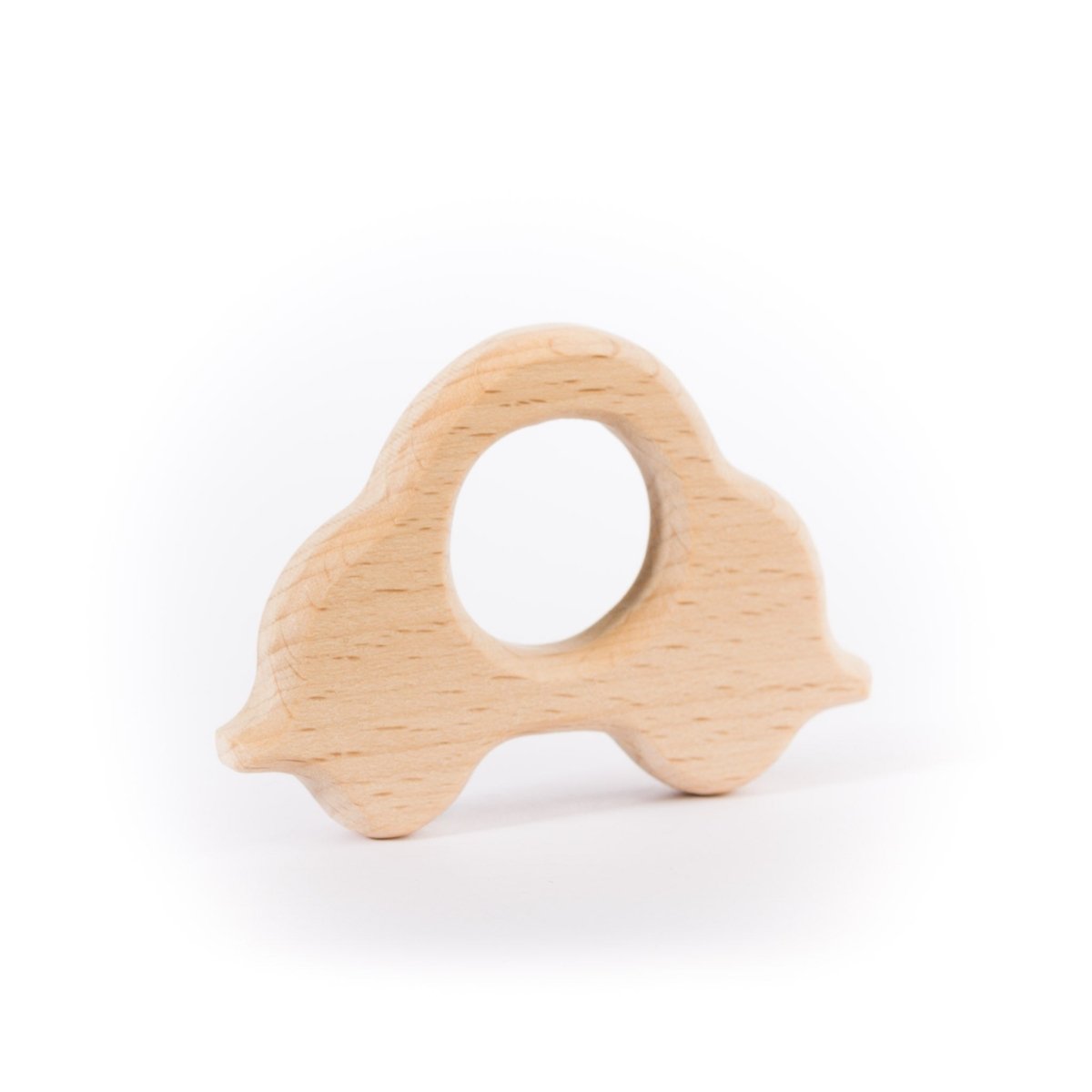 Wood Rings & Pendants Small - Beech Wood Car from Cara & Co Craft Supply