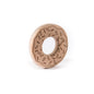 Wood Rings & Pendants Small - Beech Wood Donut from Cara & Co Craft Supply