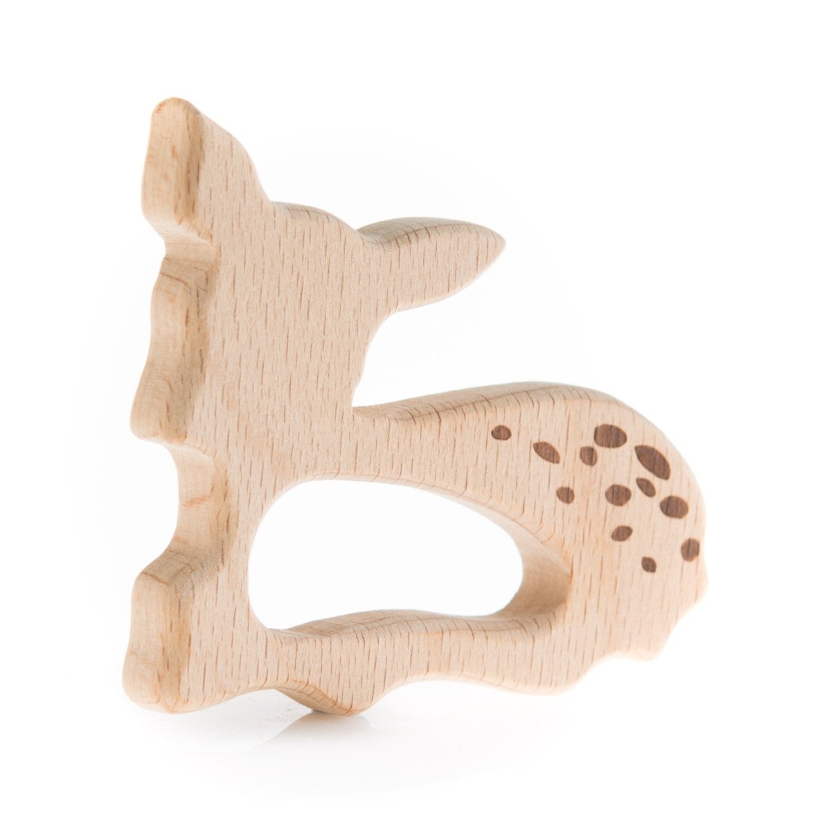 Wood Rings & Pendants Small - Beech Wood Fawn from Cara & Co Craft Supply