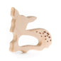 Wood Rings & Pendants Small - Beech Wood Fawn from Cara & Co Craft Supply